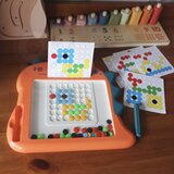 Woopie Montessori magnetna ploča za djecu MagPad, crveni dinosaur | shoptok.hr