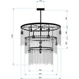 Toolight Luster Cristal APP1314-CP Black | shoptok.hr