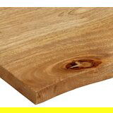 Stolna ploča sa živim rubom 80x60x3 8 cm od masivnog drva manga | shoptok.hr