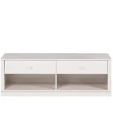 Bela TV omarica iz masivnega bora 137x47 cm Anita –