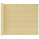 vidaXL Balkonsko platno bež 75x300 cm HDPE, (20611002) | Shoptok.si