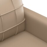 Dvosjed od tkanine boja cappuccina 120 cm od umjetne kože | shoptok.hr