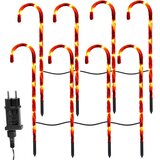 springos LED božićni štapići bomboni 72 cm, 8 kom, toplo bijeli | shoptok.hr