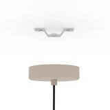 Eglo 390146 - visilica na sajli oltamar 1xE27/40W/230V, prečnik 21 cm, krem | Eponuda.com