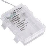  Aigostar-LED Spoljašnja božićna svetla 192xLED/8 funkcija 3xAA 4,5x1,2m IP44 hladno bela | Eponuda.com