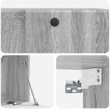 TV Omarica za TV, ki jo lahko montiraš na steno Siva Sonoma, (5000220402) | Shoptok.si