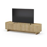 Marckeric TV omarica v hrastovem dekorju v naravni barvi 180x45x40 cm Daira – | Shoptok.si
