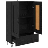  Highboard Crni hrast 69,5 x 31 x 115 cm Konstruirano drvo | shoptok.hr
