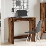 vidaXL Pisalna miza starinski les 80x40x75 cm inženirski les | Shoptok.si