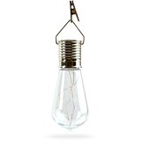 Garden of Eden Viseča solarna svetilka v obliki žarnice 4 toplo bele LED diode 4,7 x 11cm Cene