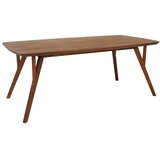 Light & Living Smeđi blagovaonski stol s pločom stola od bagrema 100x200 cm Quenza – | shoptok.hr