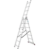 Corda Višenamjenske ljestve na izvlačenje (Radna visina: 5,1 m, Prečke 3 x 7, Aluminij)