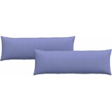  Jastučići za sofu 2 pcs Traper plava 120 x 40 cm tkanina | shoptok.hr