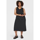 Only Carmakoma Obleka CARMay Calf Vneck | Shoptok.si