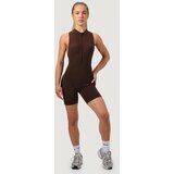 GymBeam Women‘s NEO Zip-Up Jumpsuit Mocha XS | Eponuda.com