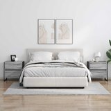  Noćni ormarić Siva Sonoma 50 x 39.5 x 50 cm Konstruirano drvo | shoptok.hr