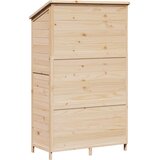  Vrtna Šupa Prirodna 106,5 x 56 x 176 cm Konstruirano drvo | shoptok.hr