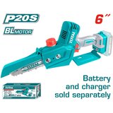 Total Akumulatorska mini verižna žaga, 20V/2.0Ah-7.5Ah/P20S, serija INDUSTRIAL (TGSLI2068), (20848960) cene