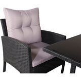Venture Home Knock vrtna lounge garnitura, crna | shoptok.hr