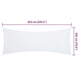  Kamuflažna mreža s torbom za pohranu 623 x 203 m bijela | shoptok.hr