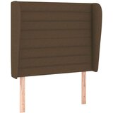  Krevet s oprugama i madracem tamnosmeđi 80x200 cm od tkanine | shoptok.hr