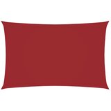  Jedro protiv sunca od tkanine Oxford pravokutno 5 x 8 m crveno | shoptok.hr