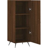  Komoda boja smeđeg hrasta 34 5 x 34 x 90 cm konstruirano drvo | shoptok.hr