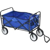  Sklopiva ručna kolica čelična plava | shoptok.hr