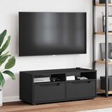 vidaXL TV ormarić VISNES crni 100x40x38 cm izrađeno drvo | shoptok.hr
