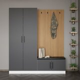 Woody Fashion noah - 8295 anthracite hall stand Cene