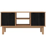 TV stalak OTTA 113,5 x 43 x 57 cm Crna Masivna borovina | shoptok.hr