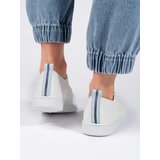 Shelvt Openwork white women's sneakers | shoptok.hr
