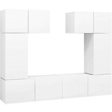  6-dijelni set TV ormarića bijeli od iverice | shoptok.hr