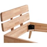 MID.YOU POSTELJA 90 cm x 200 cm , les bukev (jedrovina) | Shoptok.si