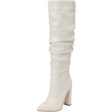 Misspap Škornji bela | Shoptok.si