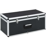 vidaXL Kovčki za shranjevanje 2 kosa črn aluminij | Shoptok.si