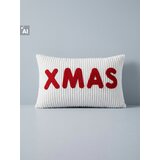 Sinsay Božićni ukrasni jastuk s vezom XMAS | shoptok.hr