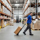 Modern Home sklopiva ručna transportna kolica za skladište – nosivost 30 kg | shoptok.hr