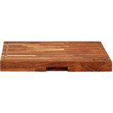 vidaXL Deska za rezanje 42x30x4 cm trden akacijev les | Shoptok.si