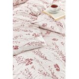 Mila Home Bež posteljnina za zakonsko posteljo/podaljšana z rjuho/4-delna 200x220 cm Floral Butterfly – | Shoptok.si
