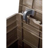 TOOMAX Tamno smeđa vrtna kutija za pohranu Woodys – | shoptok.hr