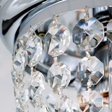 Orion dlu 1840/26-Kristalno stropno svetlo plafon 1xE27/40W/230V pr.26 cm hrom | Eponuda.com