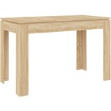 Furnova Jedilna miza sonoma hrast 120x60x76 cm iverna plošča, (21946798) | Shoptok.si