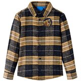  Dječja karirana košulja žuto-crna 92 | shoptok.hr