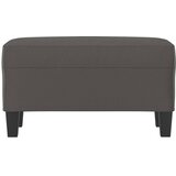  Klupa siva 70 x 35 x 41 cm od umjetne kože | Eponuda.com