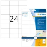 Etikete 70X37 A4/24 1/25 transparent ( 02H4685 )