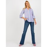 Fashion Hunters Women's Boho Blouse with 3/4 Sleeves Sublevel - Multicolor | Shoptok.si