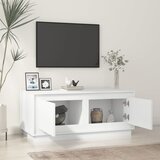  Stolić za kavu sjajni bijeli 102x50x44 cm konstruirano drvo | Eponuda.com