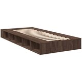  Okvir za krevet smeđi hrast 100 x 200 cm konstruirano drvo | shoptok.hr
