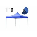  Zložljiv vrtni paviljon 2,9x2,9 m - modra, hitro postavitev, vremensko odporen, (5000346964) | Shoptok.si